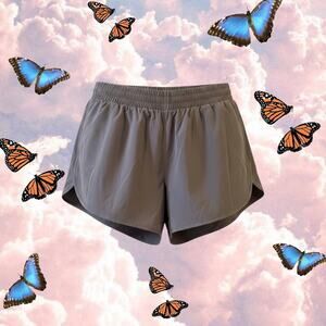 Puliou Gray Running Shorts